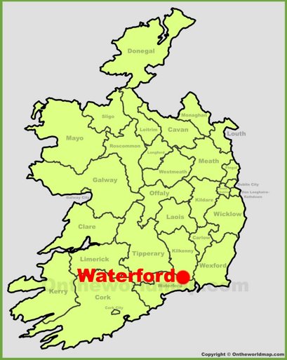 Waterford Location Map