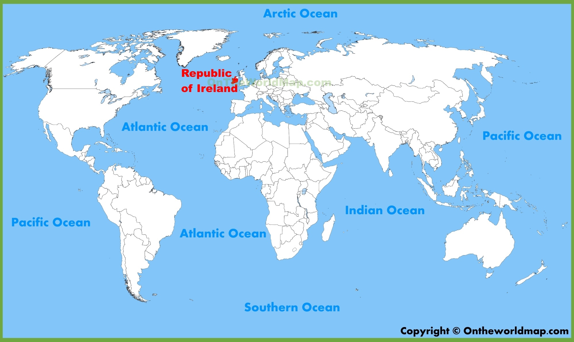 Ireland map