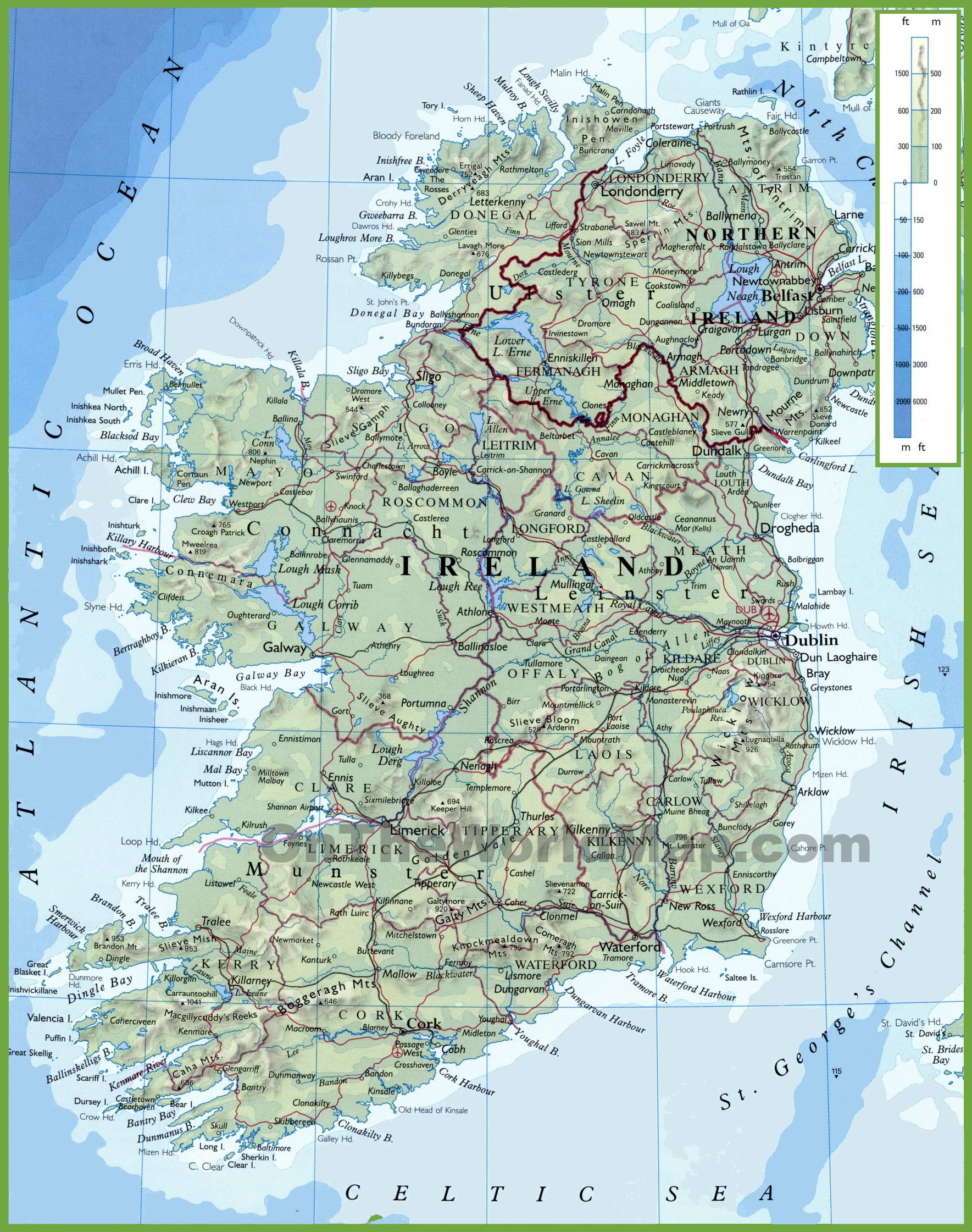 Printable Map Of Ireland Printable Free Templates Printable Map Of Ireland Printable Free Templates