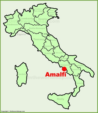 Amalfi Maps Italy Maps Of Amalfi Coast