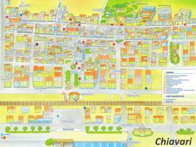 Chiavari Old Town Map