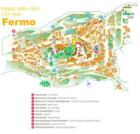 Fermo Tourist Map