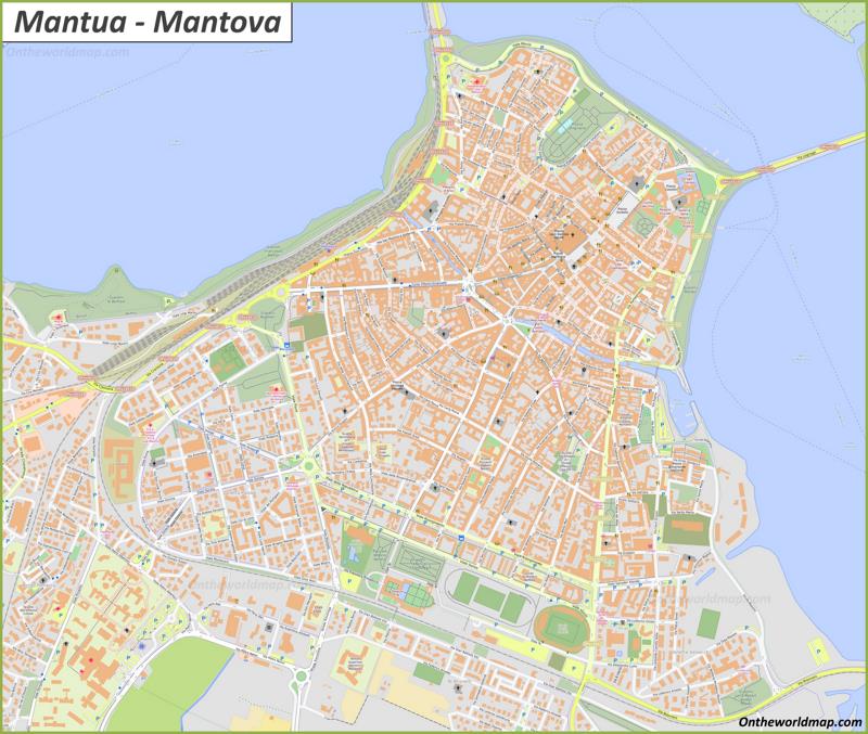 Map of Mantua