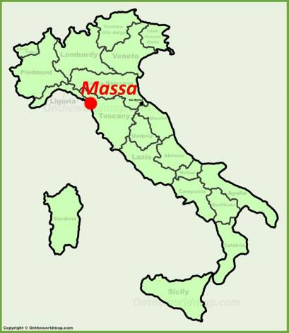 Massa Location Map