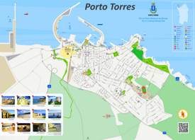 Porto Torres Tourist Attractions Map