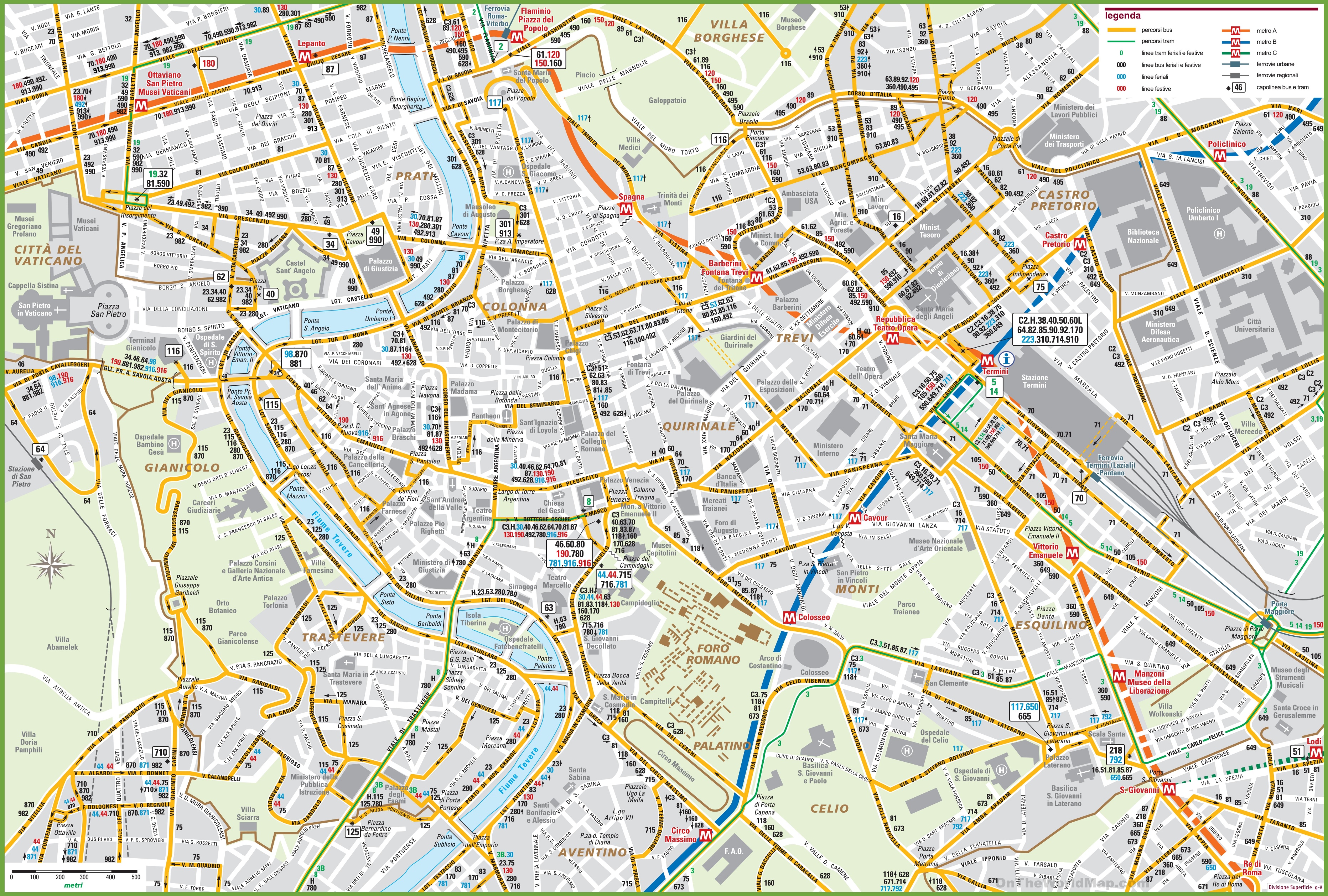 rome-city-centre-map