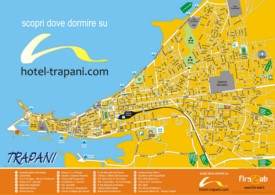 Trapani tourist map