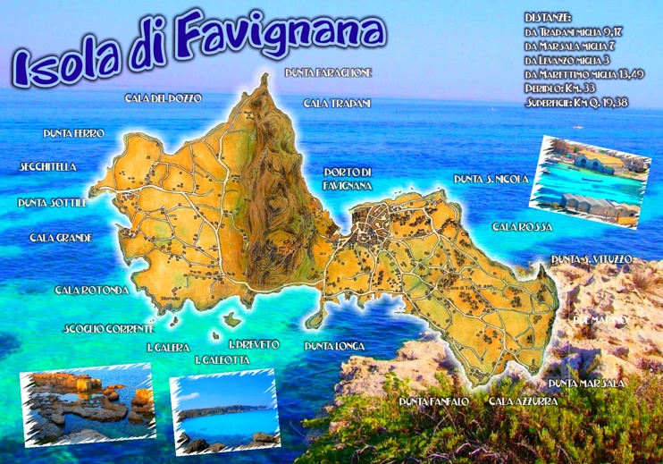 Favignana travel map