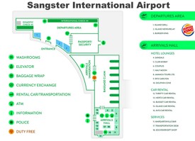 Sangster International Airport map