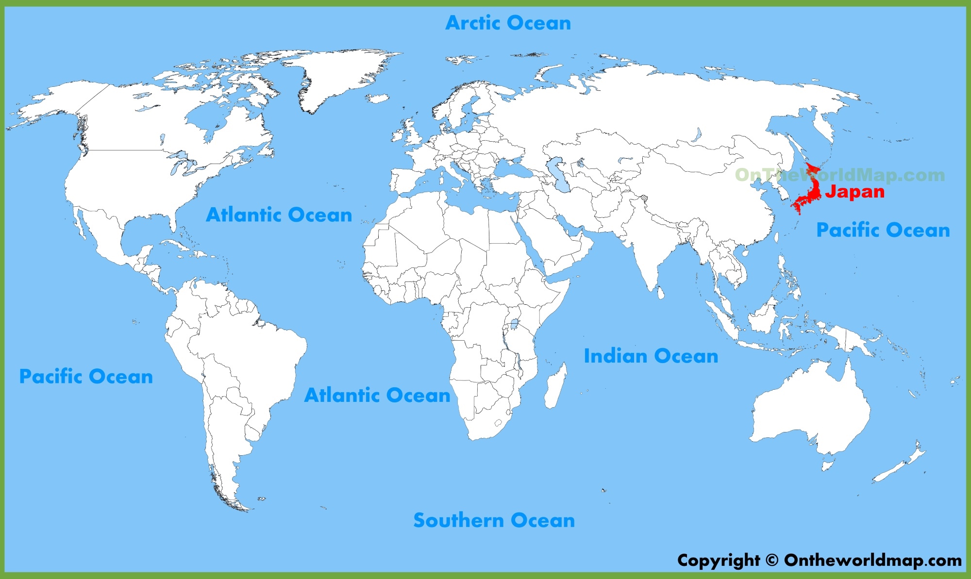 where is japan on the world map Japan Location On The World Map where is japan on the world map