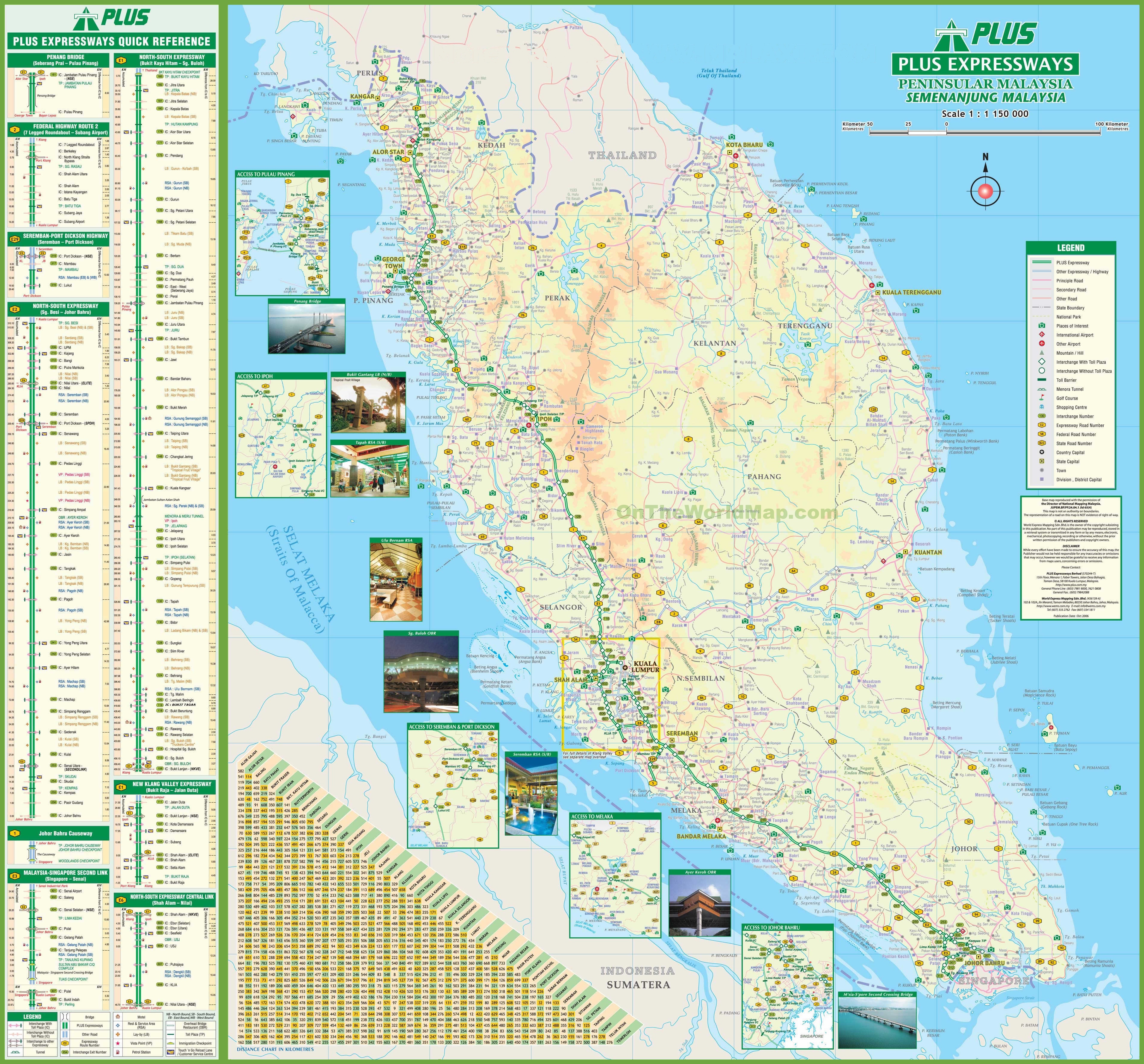 Malaysia road map