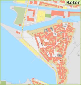 Large detailed map of Kotor