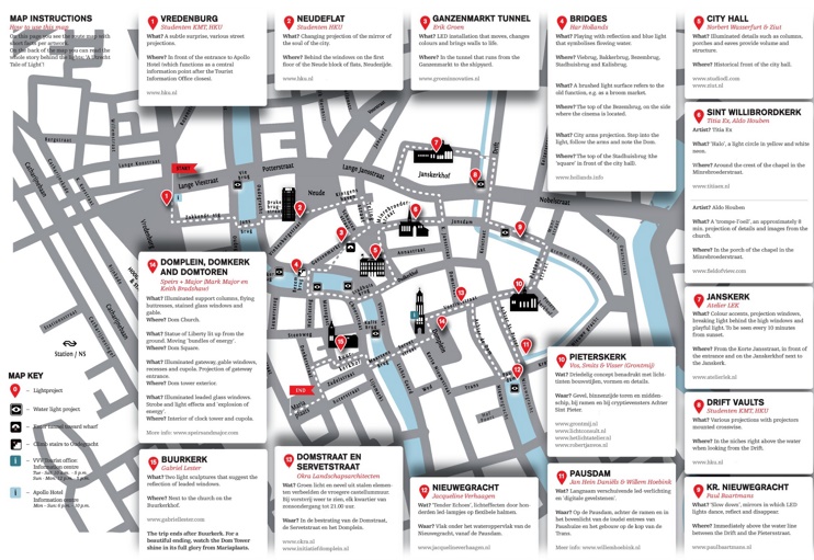 Utrecht city center map
