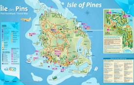 Isle of Pines Tourist Map