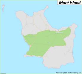 Maré Island Map