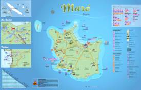 Maré Island Tourist Map