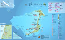 Ouvéa Island Tourist Map