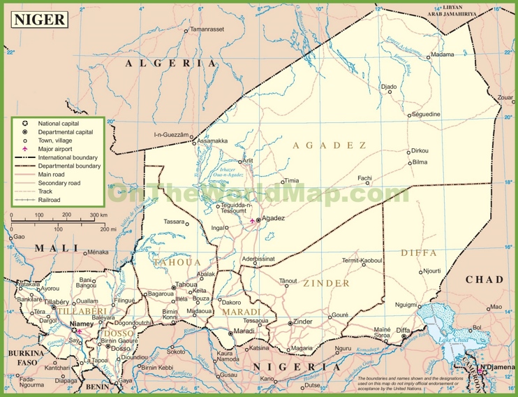 Niger road map