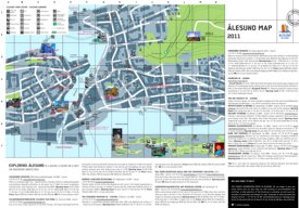 Ålesund tourist map