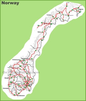 Norway road map