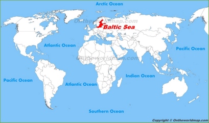 Baltic Sea Location Map