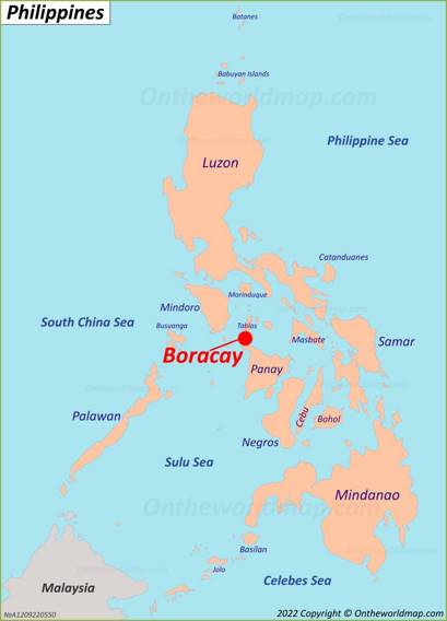 Boracay Island Location Map
