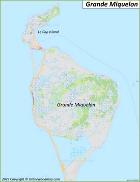 Grande Miquelon Map