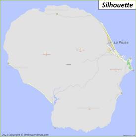 Map of Silhouette Island