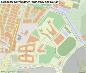 Singapore University of Technology and Design Map