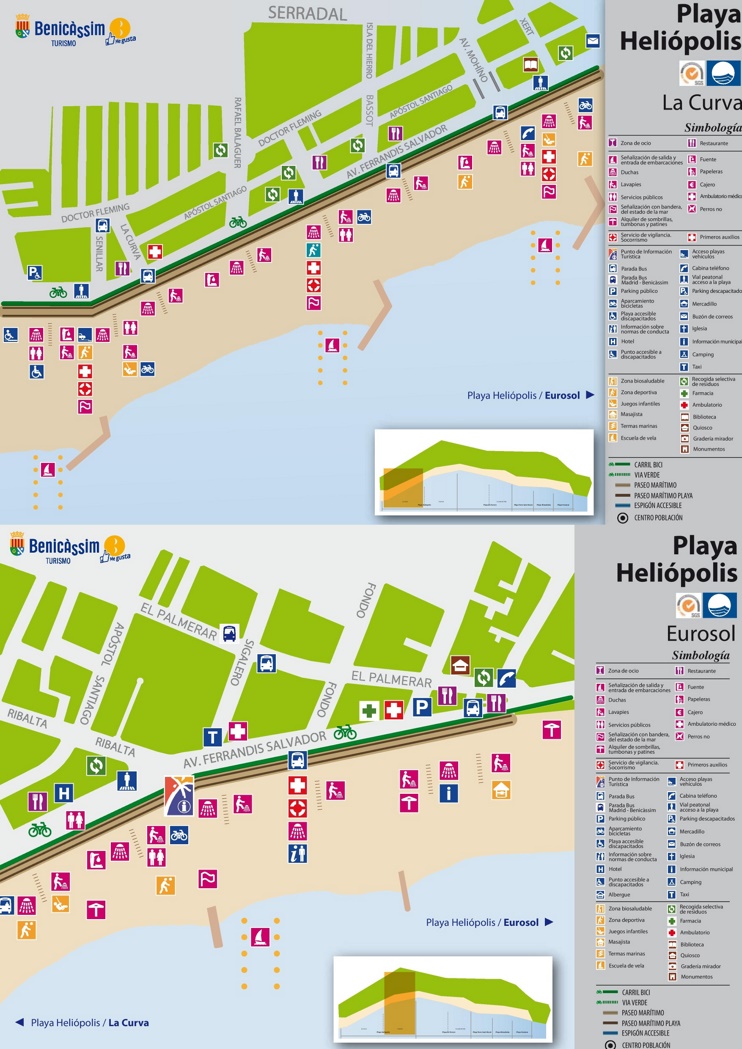Playa Heliopolis map