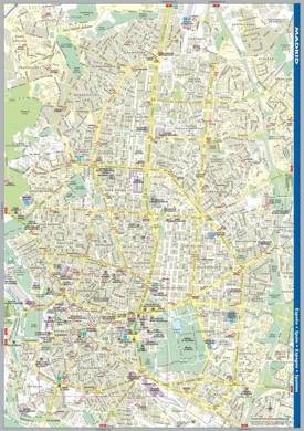 Madrid street map