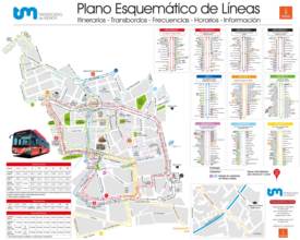 Murcia Bus Map