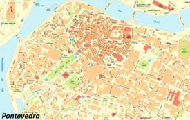 Pontevedra Tourist Map