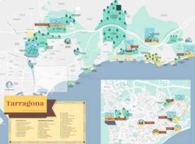Tarragona Natural Heritage Map
