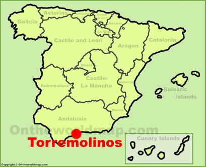 Torremolinos Location Map