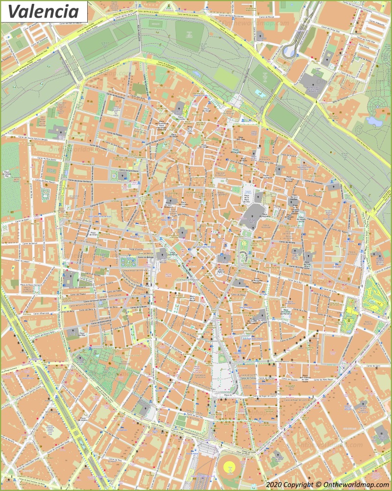 Map of Valencia