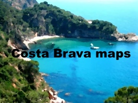 Costa Brava maps