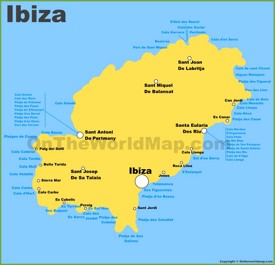 Ibiza Island Maps