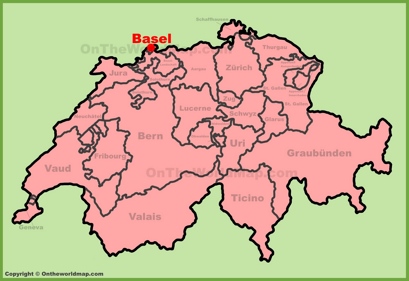 Basel Location Map