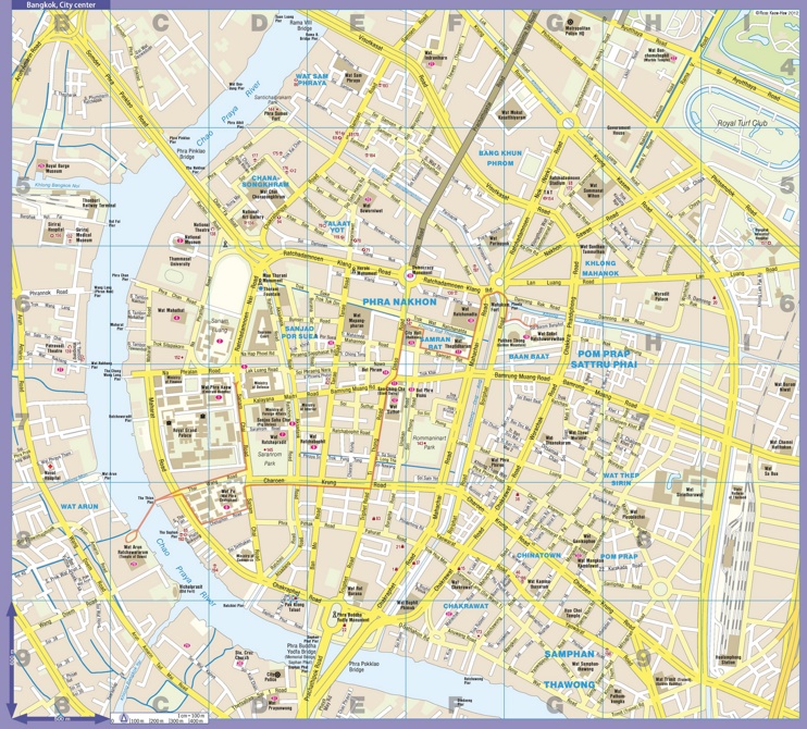 Bangkok City Centre Map