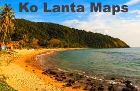 Ko Lanta maps