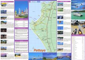Pattaya Tourist Attractions Map