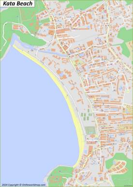 Maps of Kata Beach
