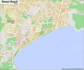 Maps of Rawai Beach
