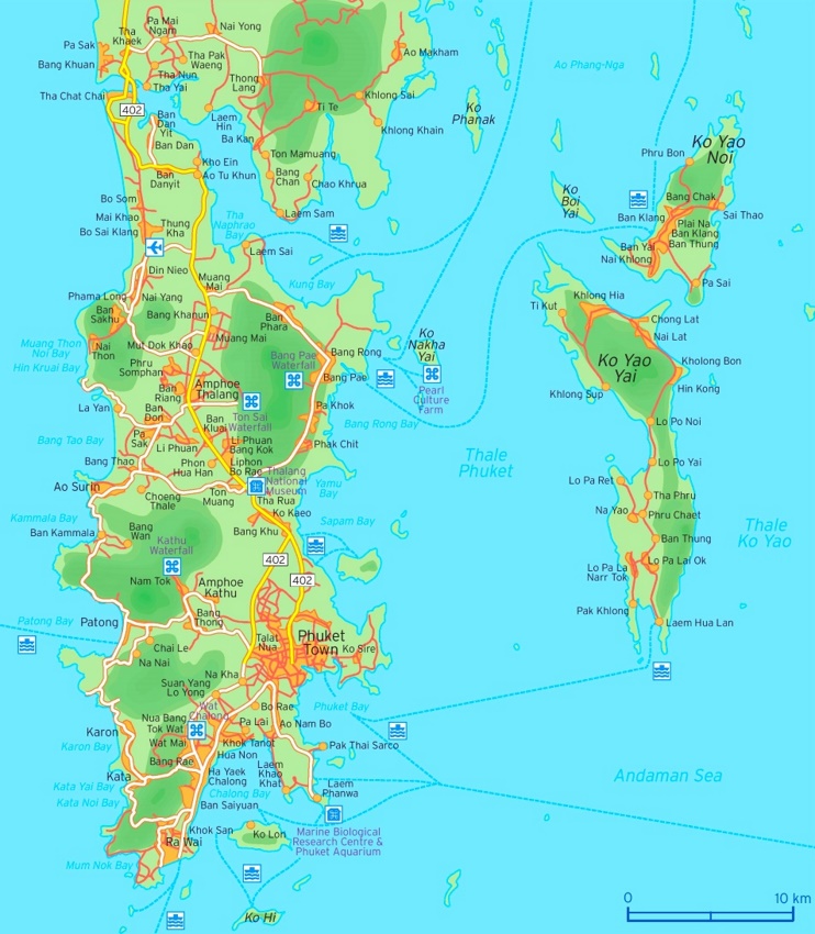 Phuket road map