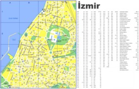 İzmir street map