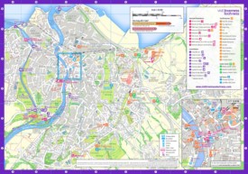 Inverness sightseeing map