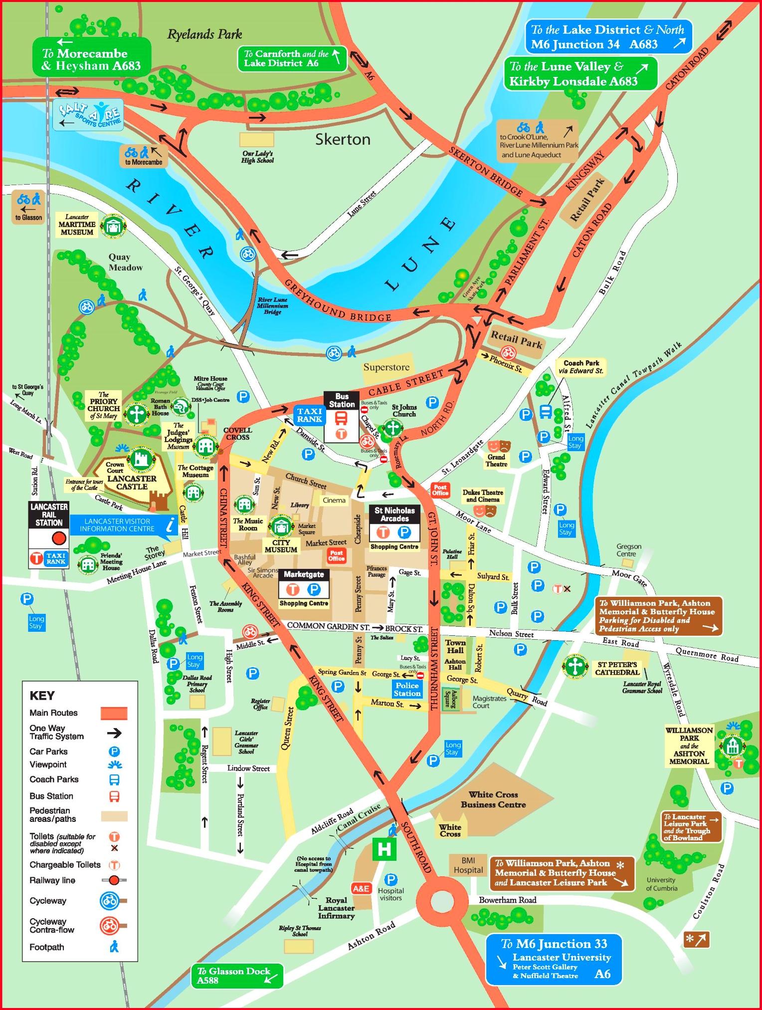 Royal Lancaster Infirmary Map Verjaardag Vrouw 2020