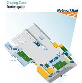 Charing Cross railway station map
