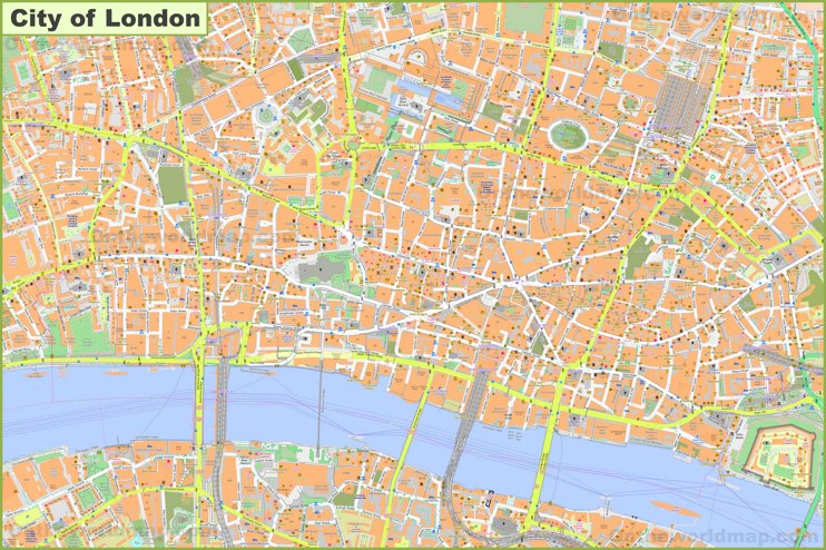 City of London Map